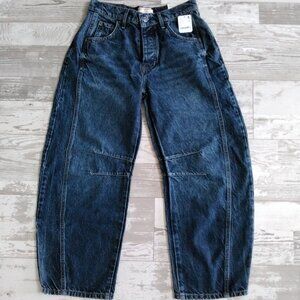 Free People Barrel jeans